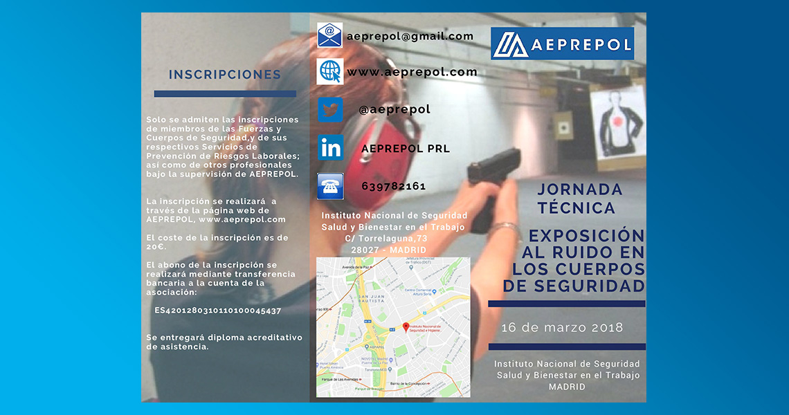 Exposición al ruido en los Cuerpos de Seguridad