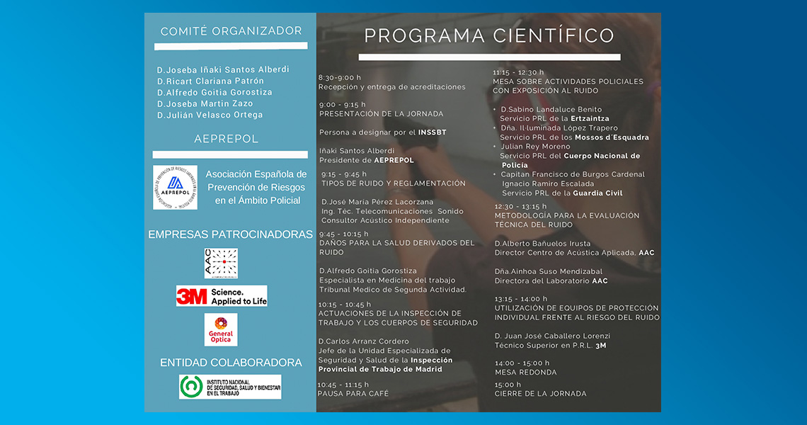 Exposición al ruido en los Cuerpos de Seguridad