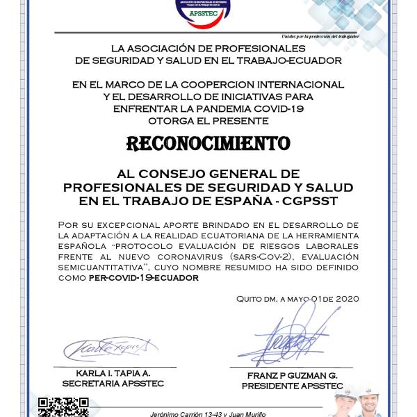 RECONOCIMIENTO-CGPSST