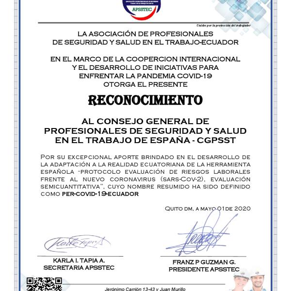 RECONOCIMIENTO-CGPSST